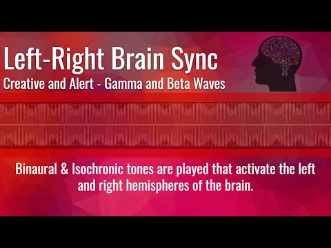 Directional Binaural Beats - Creative and Alert | Beta and Gamma Waves | Frequency Tuning