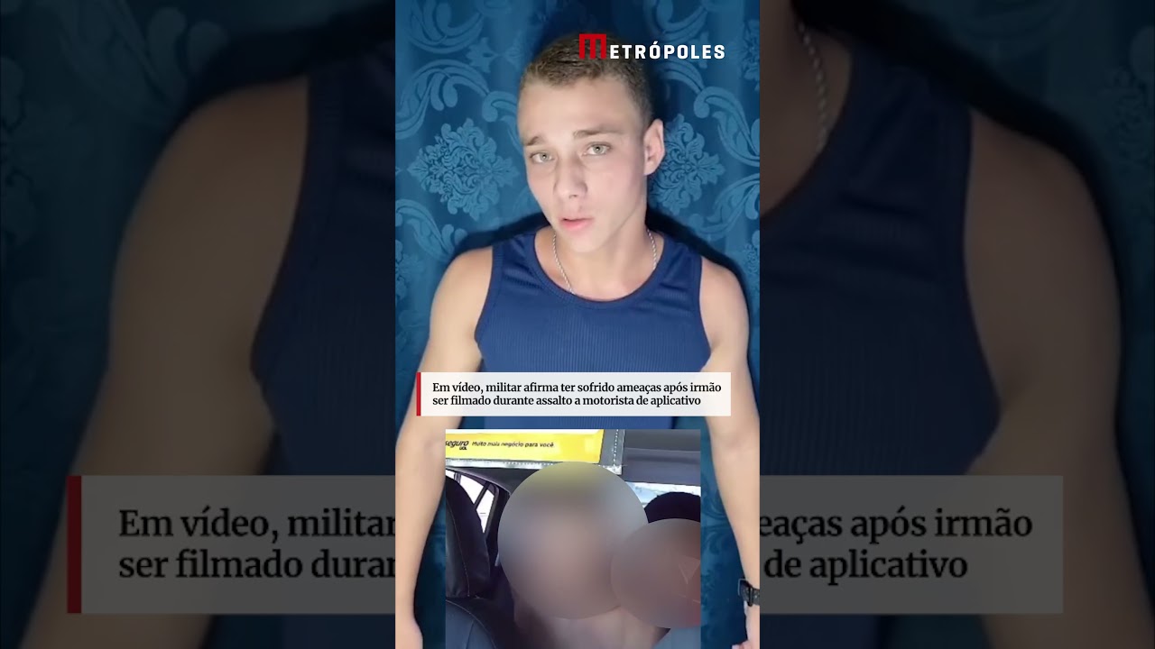 Militar sofre ameaças após ser confundido com irmão assaltante