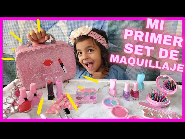 Vídeo relacionado con Juguetes de Maquillaje para Niñas - 55 Pcs Lavable de Maquillaje para Niños Juguetes, Regalo de Princesa para Niñas