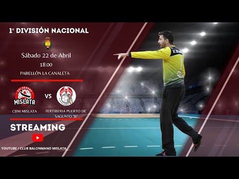 Club Balonmano Mislata - Fertiberia Puerto de Sagunto "B" - 1ª Nac. J28 22/23