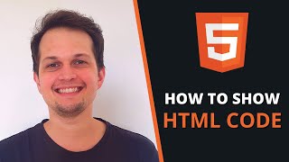 How to display HTML code on a webpage