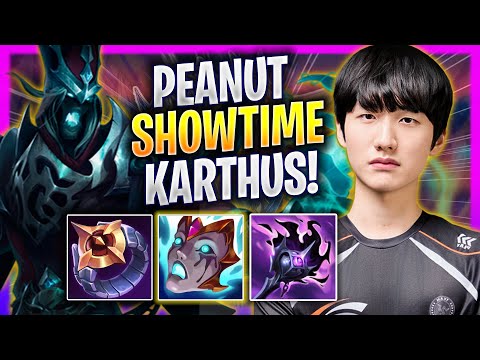 PEANUT SHOWTIME WITH KARTHUS! - HLE Peanut Plays Karthus JUNGLE vs Graves! | Season 2025
