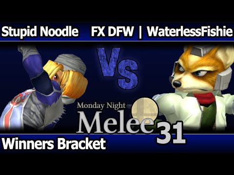 MNM 31 Melee - Stupid Noodle (Sheik) vs FX DFW | WaterlessFishie (Fox) - Winners Bracket