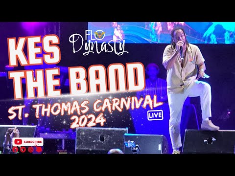 Kes the Band Rocks St. Thomas Carnival Village - Unmissable Experience 2024 #usvi #carnival #stt #vi