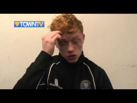 Ryan Woods pre Walsall FA Cup 14/15 - Town TV