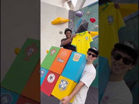 Mistery box del Brasile ma devi fare una scalata🪜😬Il finale🕺🏽 Dalla collab con StakeSportsItaly