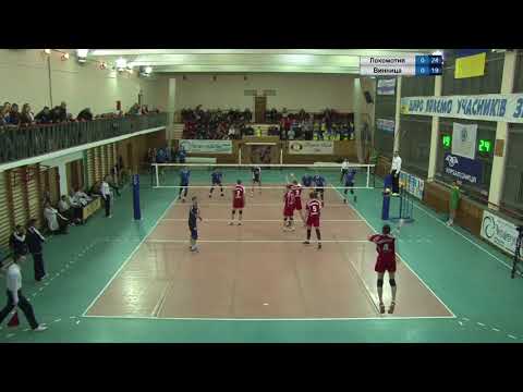 VC Vinnicya - Lokomotiv Kharkiv Khomyn.M ,№3 (Blue uniform)