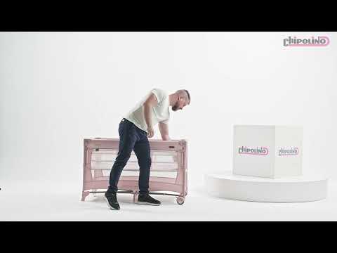 Patut pliabil Chipolino Glory cu laterala culisanta