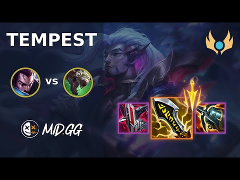 MID.GG: [ Tempest ] Yasuo BOT vs Twitch | NA CHALLENGER | LOL Season 2025