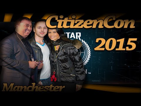 Going to Citizencon 2015 Manchester Vlog (The Day We Met Chris Roberts)