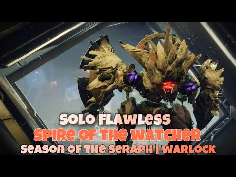 Solo Flawless Spire of the Watcher Dungeon (Warlock) [Destiny 2]