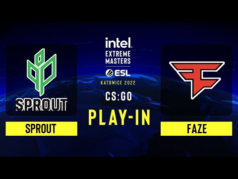 Sprout vs FaZe – Map 1 [Overpass] - IEM Katowice 2022 - Play-In