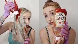 Ketchup Hair Color Correction