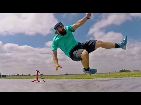 Slip and Slide Football Battle | Dude Perfect