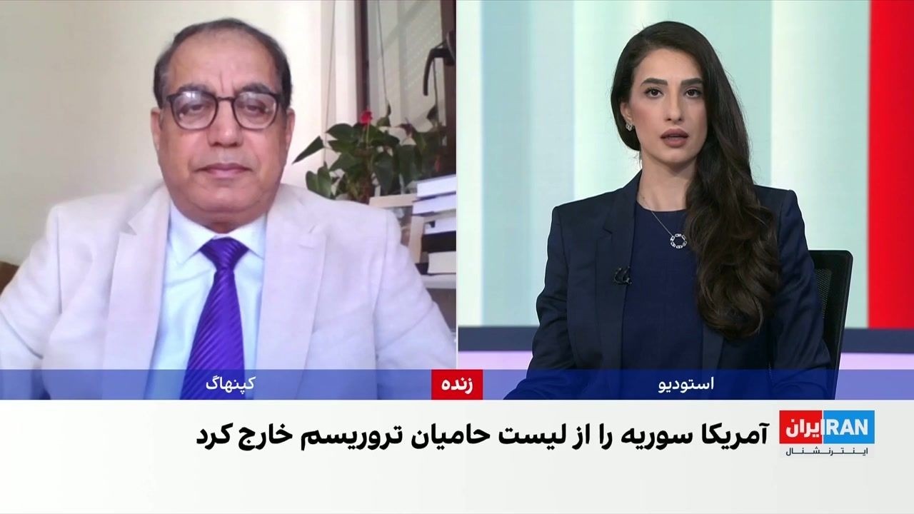 یاسین اهوازی غبیشی: حذف سوریه از فهرست حامیان تروریسم امید ایجاد کرده است