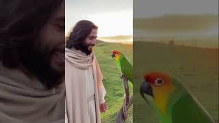 JESUS E O PAPAGAIO  #sora2