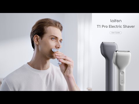 "Laifen T1 Pro" elektrinė skutimosi mašinėlė, sidabrinės spalvos