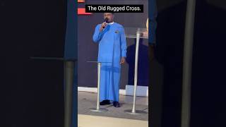 The old rugged cross made the difference. #bishopnelsonnnannah #gospelmusic #walkinspiritoftheholy