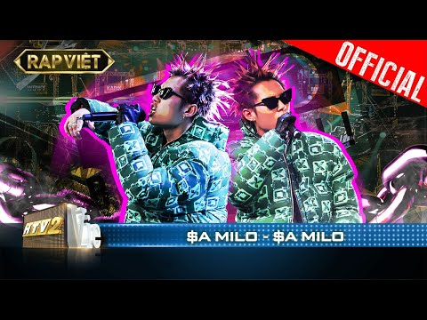 $A Milo chơi lớn khẳng định tên mình qua bài hát cực cháy | Rap Việt - Mùa 2 [Live Stage]