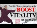 Shaolin Qi Gong 🙆🏻‍♂️ 20 Minute Daily Morning Routine 🙆🏻‍♀️ 八段锦 Ba Duan Jin (Complete Form)