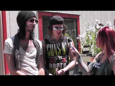 Asking Alexandria Interview at Mayhem Festival 2014 with Tat2 Magazine