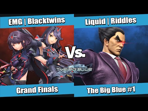 The Big Blue [Beta Launch] Grand Finals - EMG | Blacktwins (Aegis) vs Liquid | Riddles (Kazuya)
