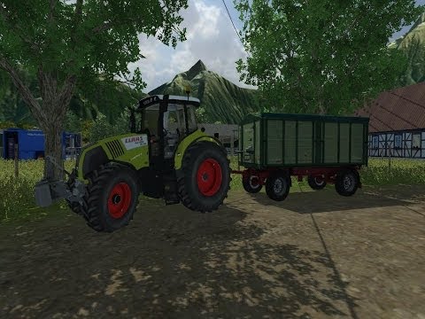 LS13 - More-Realistic Mod Claas Axion und Agroliner HKD402
