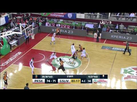 Pınar Karşıyaka - Galatasaray Liv Hospital Maç Özeti Türkiye Basketbol Ligi