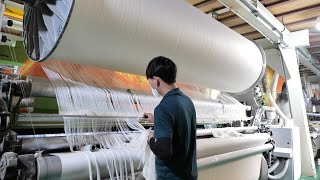Process Of Making Towels in South Korea That Machines Make Automatically