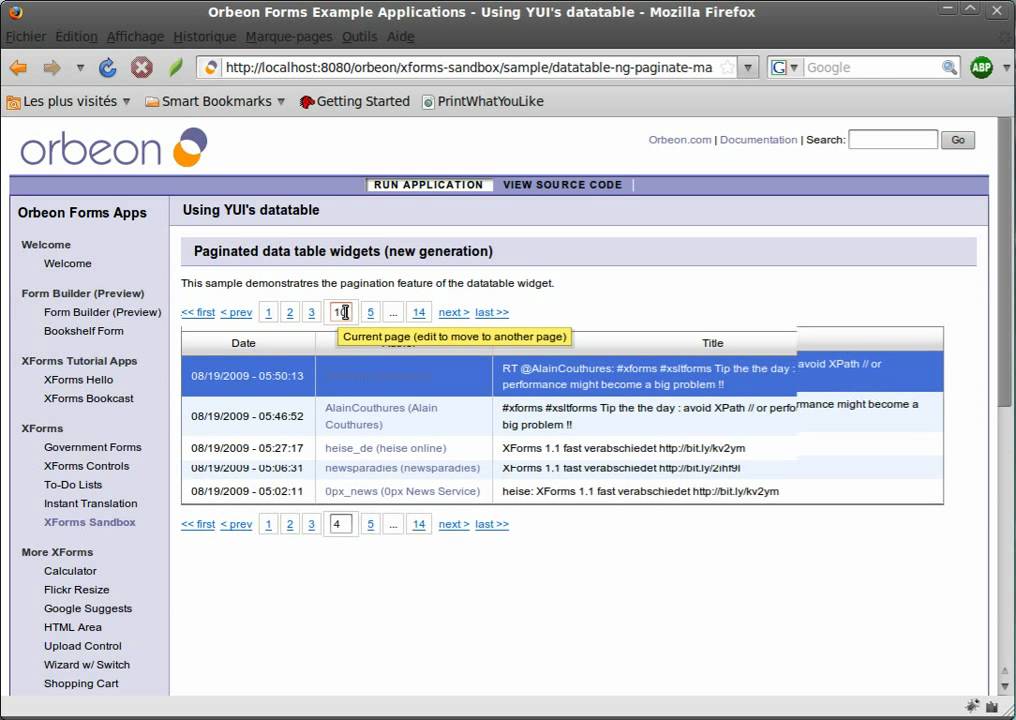 Datatable Paging - Manually Typing a Page Number