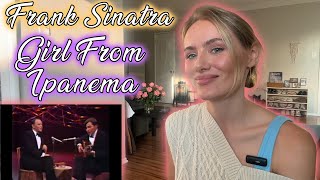 Frank Sinatra-Girl From Ipanema!!  Russian Girl First Time Hearing!!