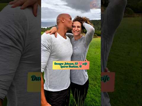 Dwayne Johnson & Lauren Hashian: Love Timeline 💖 #celebrity #therock #love