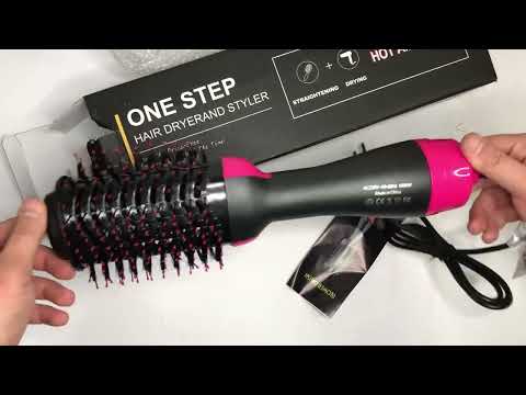 Щетка фен для волос, Плойка 3в1, Сталкер, Мультистайлер оптом, One step Hair Dryer, Фен брашинг - фото 1 - id-p2634254203