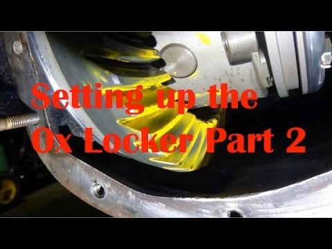 Differential Set up and Shims Part 2 Installing the Ox Locker