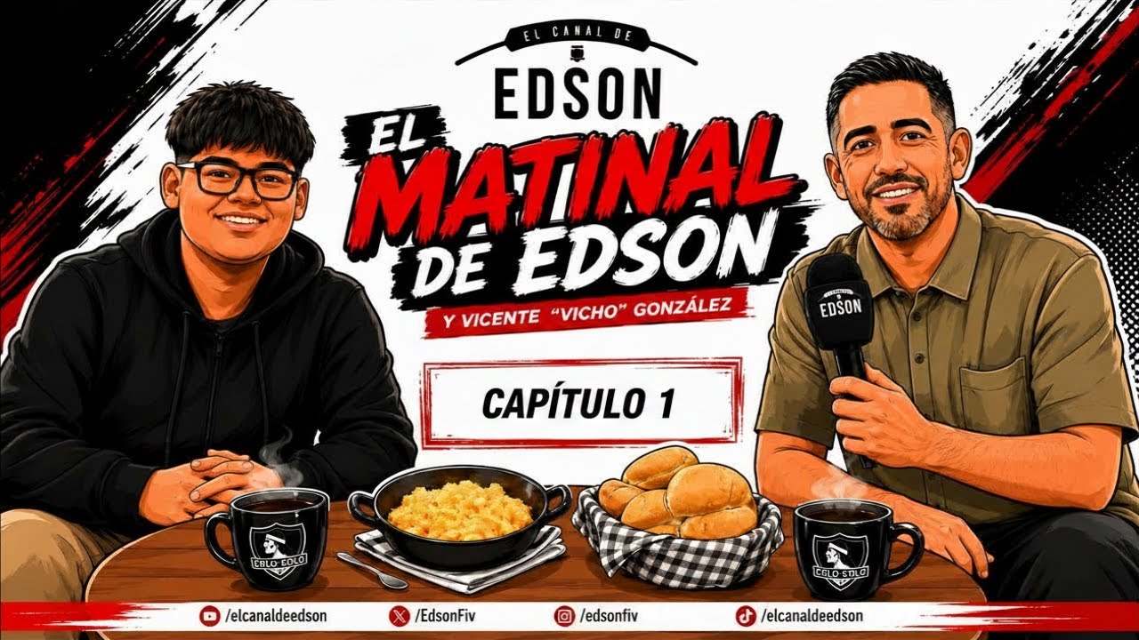 ⚪⚫ EL MATINAL DE EDSON Y VICENTE "VICHO" GONZÁLEZ | TODA LA ACTUALIDAD DE COLO COLO EN VIVO