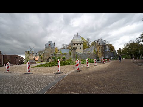 De maquette van de Valkhofburcht in de Nicolaaskapel is te bewonderen.