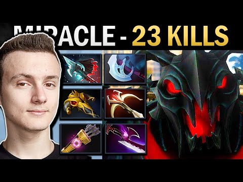 Shadow Fiend Gameplay Miracle with 23 Kills and Grove - Dota 2 Ringmaster