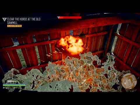 Days Gone - Old Sawmill Horde - Easy Method(High Ground Glitch) - PATCHED!