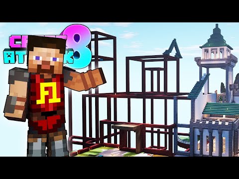 🔴 Minecraft Bauen und Quatschen - Die Dächer von Pogwarts 🔨 Craft Attack 8 Live