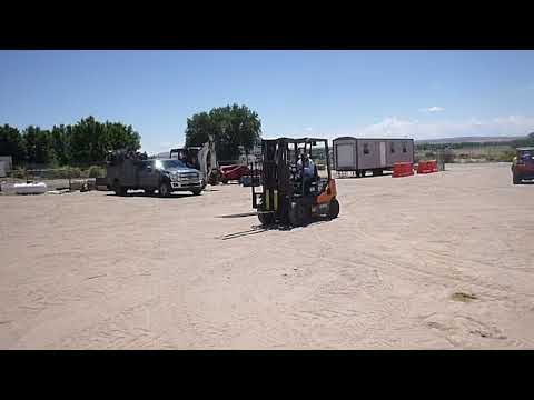 Lot 501 | Doosan 25 5000lb Diesel Warehouse Forklift
