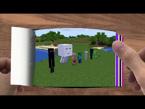 FLIPBOOK   Monster School  SPEEDRUNNER VS MONSTER ALL EPISODE   Minecraft Animation011