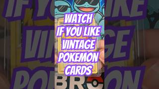 Went on a vintage binge this weekend, vintage is nostalgia 🔥 #pokemoncards #nostalgia