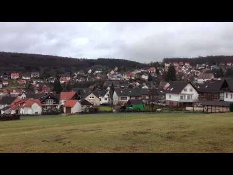 Schwenk über Helsa - Wickenrode - Landkreis Kassel
