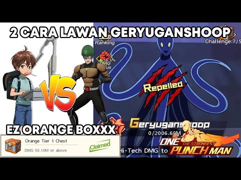 2 Ways 2 Kill Geryuganshoop Club Challenge - One Punch Man: The Strongest