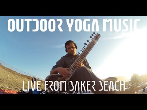Egemen Sanli - Sunset Beach'den Canlı Müzik Silent Disco ile Yoga (Baker Beach 10/1/17)