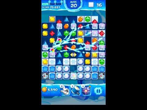 Jewel Pop Mania:Match 3 Puzzle Level 180 ( Ice Cream Town Episode ) - Walkthrough ( No Booster )