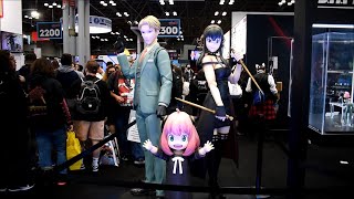 Tamashii Nations Booth at New York Comic Con 2022 [SPY x FAMILY, Jujutsu Kaisen, Demon Slayer]