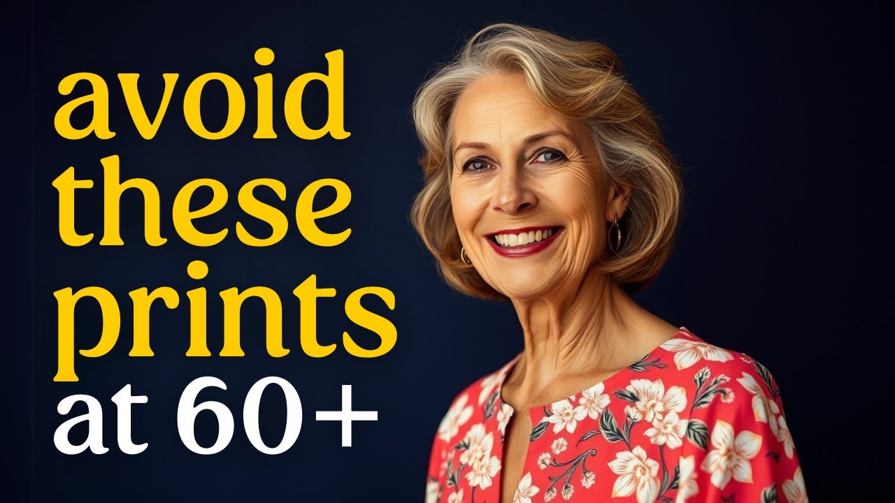 9 Prints That AGE Women 60+ ( And What To Wear Instead )