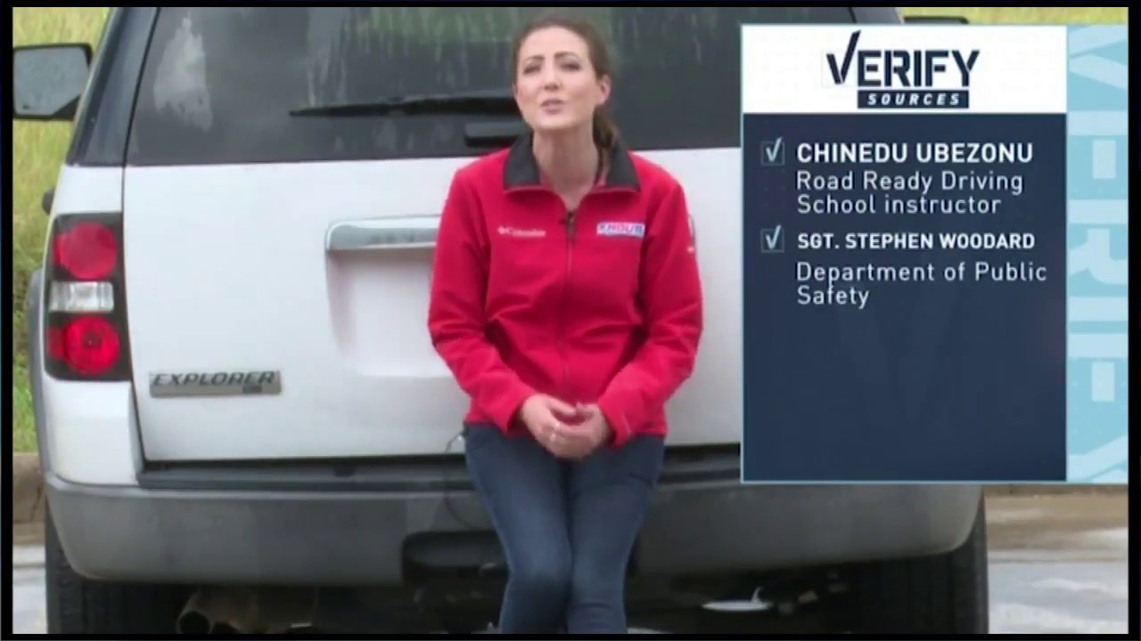 VERIFY: Can you legally use hazard lights while driving?