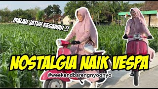 Download lagu Nostalgia Naik Vespa dikampung Halaman, MALAH KEJEGUR SAWAH !!! #vespa #vespaindonesia #ridehistory mp3